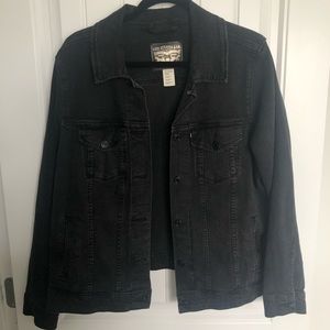 Black Levi Jean Jacket